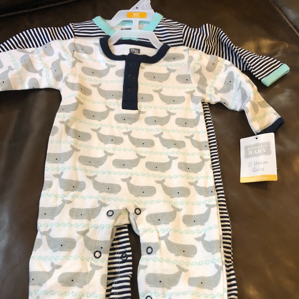 Baby boy long sleeve rompers